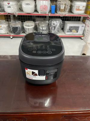Nồi cơm điện tử Toshiba 1.8 lít RC-18DR4TVN(H) - Xám đậm Thái Lan cảm ứng - Hàng trưng bày chính hãng
