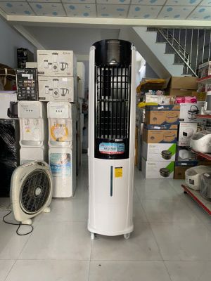 Quạt điều hòa Sunhouse SHD7737 220W dung tích 45 lít có remote, cao 150cm hàng chính hãng - Hàng trưng bày